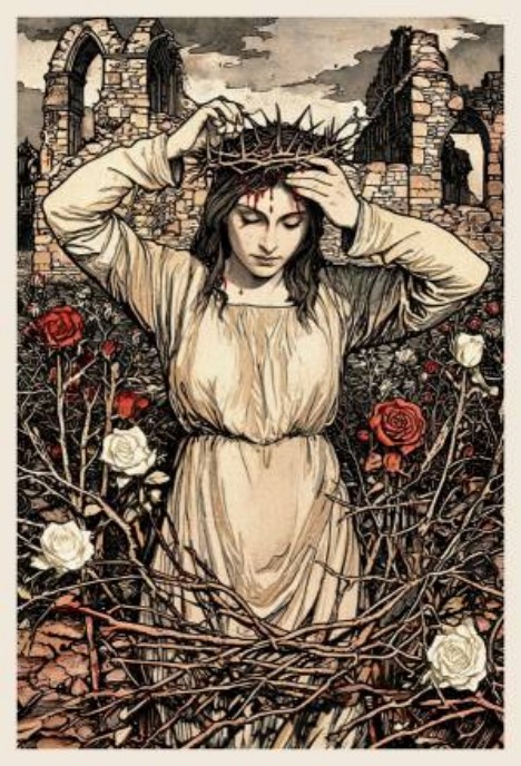 Reverse Tarot card 03, The Mistress